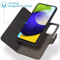 imoshion Uitneembare 2-in-1 Luxe Bookcase Samsung Galaxy A53 - Zwart