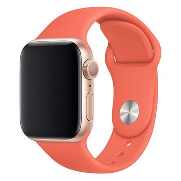 Apple Sport Band Apple Watch Series 1-10 / SE / Ultra (2) - 42/44/45/46/49 mm - Clementine Orange