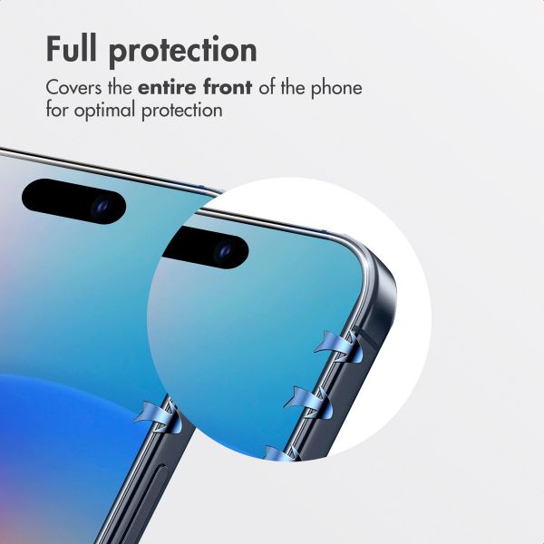 Accezz Tempered Glass Screen Protector + Applicator Apple iPhone 17 Pro Max