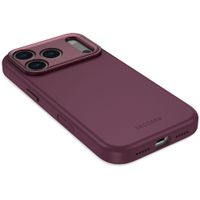 Decoded Silicone Backcover MagSafe Apple iPhone 18 Pro / 17 Pro - Plum