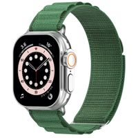 Accezz Nylon Alpine Band Apple Watch | 44/45/46/49 mm - Olive Green