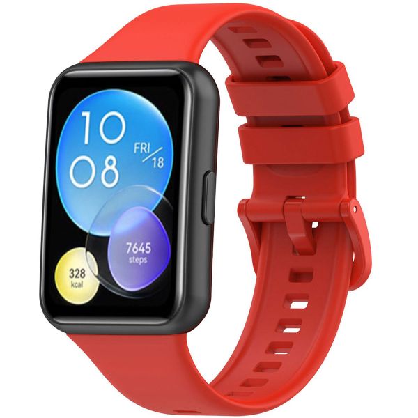 imoshion Siliconen bandje Huawei Watch Fit 2 - Rood