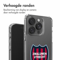 Clear Backcover Apple iPhone 14 Pro - Zwaluwen Utrecht '11