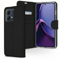 Accezz Wallet Softcase Bookcase Motorola Moto G84 - Zwart