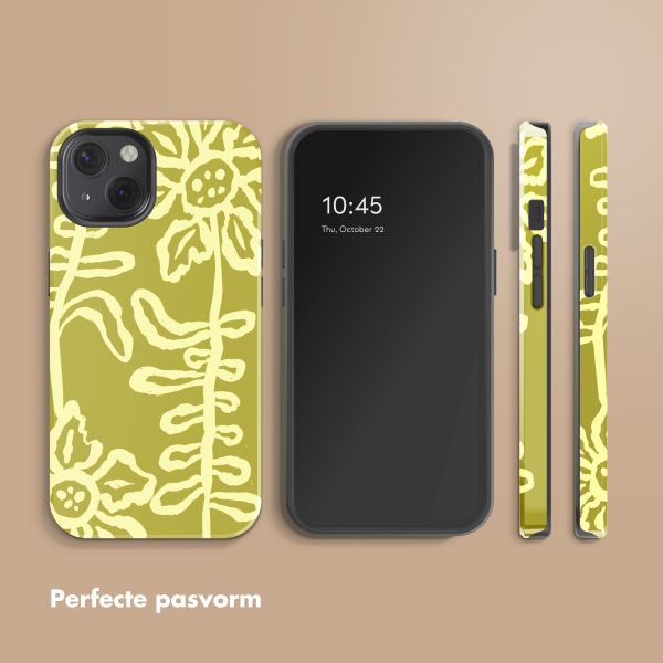Selencia Vivid Backcover Apple iPhone 13 - Chalky Bloom