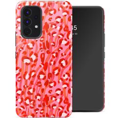 Selencia Vivid Tough Backcover Samsung Galaxy A53 - Wild Spots Lipstick