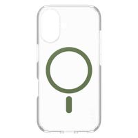 CARE by PanzerGlass Urban Combat Case MagSafe iPhone 16 - Transparant / Groen