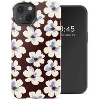 Selencia Vivid Backcover met MagSafe Apple iPhone 13 - Choco Flower Pop