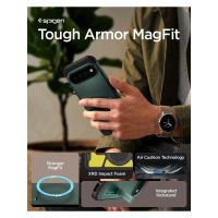 Spigen Tough Armor Backcover MagSafe Google Pixel 11 Pro XL - Abyss Green