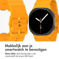 imoshion Wave Siliconenband Samsung Galaxy Watch 8 (40/44mm) / Classic (46mm) - Geel