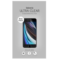 Selencia Duo Pack Ultra Clear Screenprotector iPhone SE (2022 / 2020)