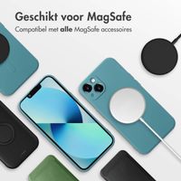 imoshion Color Backcover met MagSafe iPhone 13 Mini - Smoke Green