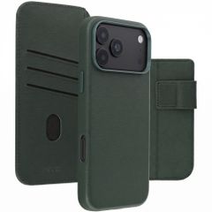 Accezz Leather Bookcase 2-in-1 met MagSafe Apple iPhone 18 Pro Max / 17 Pro Max - Cedar Green