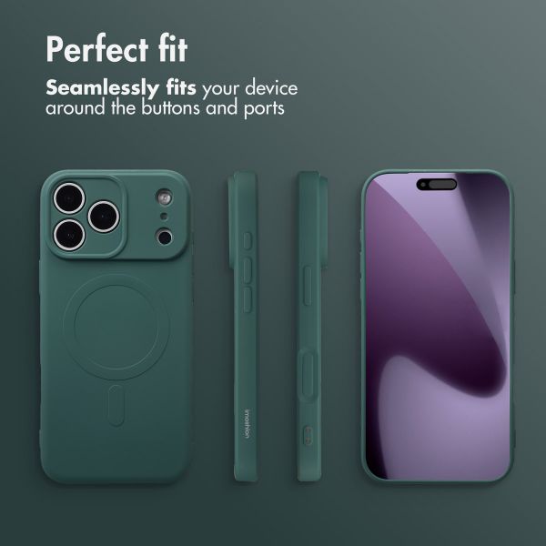 imoshion Colour Back Cover with MagSafe Apple iPhone 17 Pro Max - Dark Green