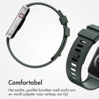 imoshion Siliconen bandje Xiaomi Smart Band 9 / 8 Pro / Redmi Watch 6 / 5 / 4 - Donkergroen