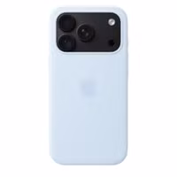 Apple Siliconenhoesje met MagSafe Apple iPhone 18 Pro - Crisp Blue