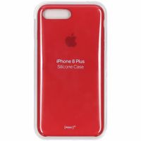 Apple Silicone Backcover Apple iPhone 8 Plus / 7 Plus - Red