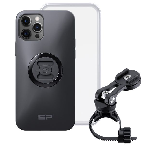 SP Connect Bike Bundle II - Telefoonhouder fiets iPhone 12 (Pro) - Zwart