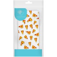 imoshion Design hoesje Samsung Galaxy A21s - Pizza - Geel