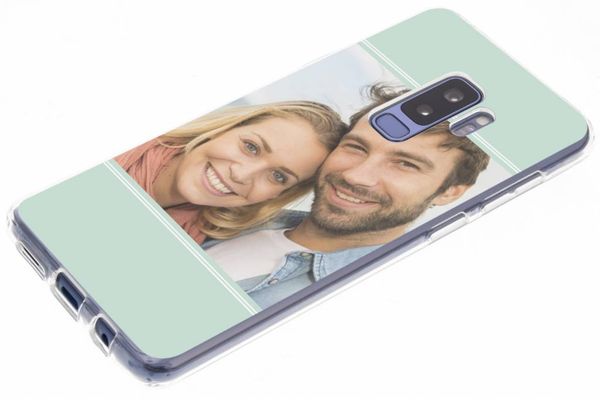 Ontwerp je eigen Samsung Galaxy S9 Plus gel hoesje - Transparant