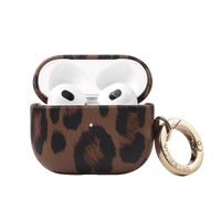 Selencia Sabi Case Apple AirPods 3 - Panterprint - Mocha Brown