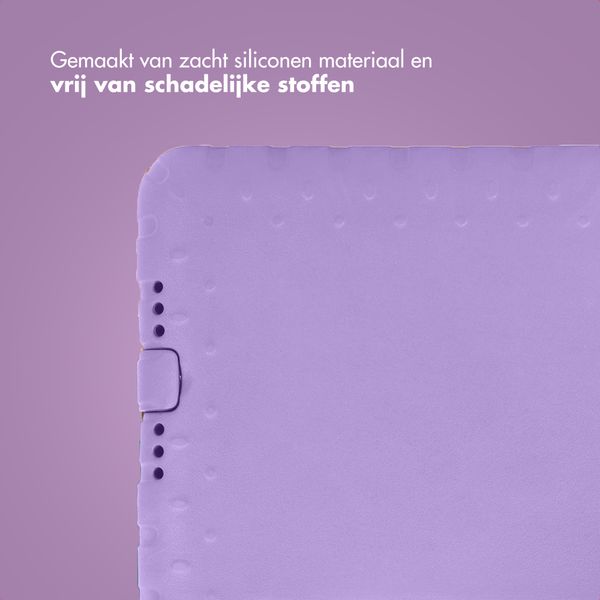 imoshion Kidsproof Backcover met handvat Apple iPad 6 (2018) 9.7 inch / iPad 5 (2017) 9.7 inch - Lila