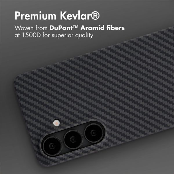 Accezz MagSafe Kevlar® Back Cover Samsung Galaxy S26 - Black