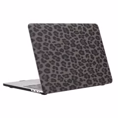 Selencia Sabi Laptop Cover Panterprint Apple MacBook Pro 14 inch (2021 / 2023 M3 chip / 2024 M4 chip / 2025 M5 chip) - Midnight Black