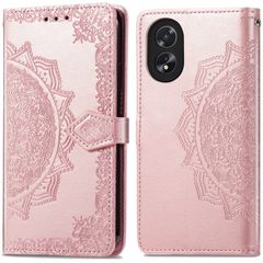 imoshion Mandala Bookcase Oppo A18 / Oppo A38 - Rosé Goud