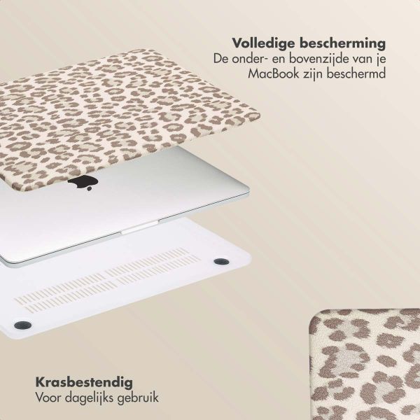 Selencia Sabi Laptop Cover Apple MacBook Air 15 inch (2023 / 2024 M3 chip / 2025 M4 chip) - Soft Ivory