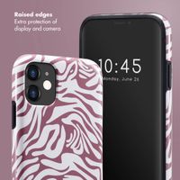 Selencia Vivid Back Cover Apple iPhone 11 - Trippy Swirl Dark Rose