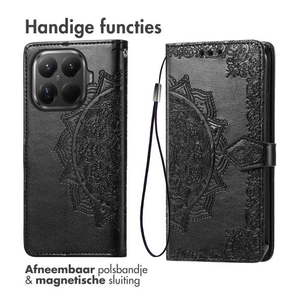 imoshion Mandala Bookcase Xiaomi 15T Pro - Zwart