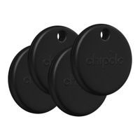 Chipolo POP Bluetooth Tracker - 4-pack - Zwart
