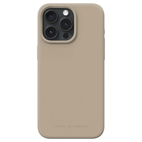 iDeal of Sweden Silicone Case iPhone 15 Pro Max - Beige