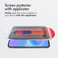 Accezz Tempered Glass Screen Protector with Applicator - 2-pack Samsung Galaxy A57 (5G)