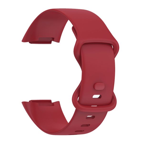 imoshion Siliconen bandje Fitbit Charge 5 / Charge 6 - Maat S - Rood