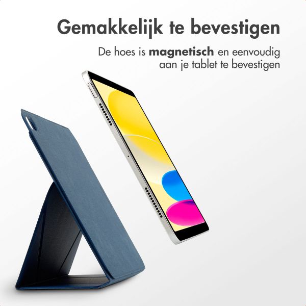 Accezz High Stand tablet case Apple iPad 11 (2025) 11 inch A16 / iPad 10 (2022) 10.9 inch - Donkerblauw