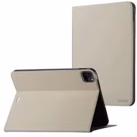 Accezz Classic Tablet Case Apple iPad Pro 11 (2018 - 2022) / Air 5 (2022) / Air 4 (2020) - Greige