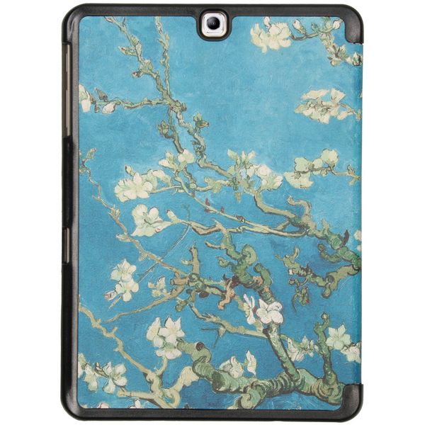 imoshion Design Trifold Bookcase Samsung Galaxy Tab S2 9.7 - Green Plant