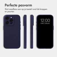 Accezz Grip Backcover met MagSafe Apple iPhone 15 Pro - Donkerblauw