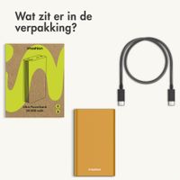 imoshion Ultra Series Aluminium Powerbank 20.000 mAh - Quick Charge en Power Delivery - Goud