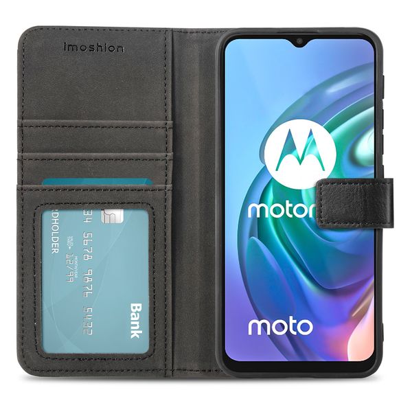 imoshion Luxe Bookcase Motorola Moto G30 / G20 / G10 (Power) - Zwart