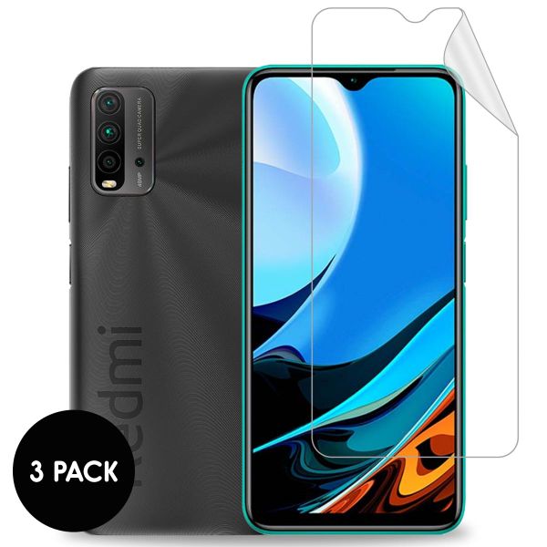 imoshion Screenprotector Folie 3 pack Xiaomi Redmi 9T