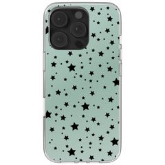 imoshion Design hoesje Apple iPhone 16 Pro - Stars Mint