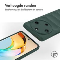 imoshion EasyGrip Backcover Honor Magic 6 Lite - Donkergroen