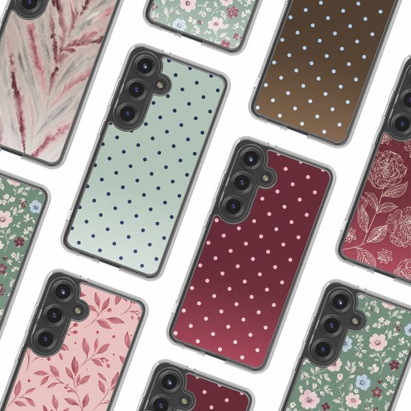 imoshion Design hoesje Samsung Galaxy A18 (4G) / A17 (4G/5G) - Polka Dot Mintgroen