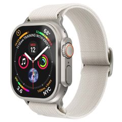 Vonmählen Classic Nylon Loop bandje Apple Watch | 38/40/41/42 mm - Cream