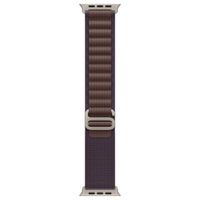 Apple Alpine Loop Band Apple Watch Series 1 - 11 / SE / Ultra (44/45/46/49 mm) - Maat L - Indigo