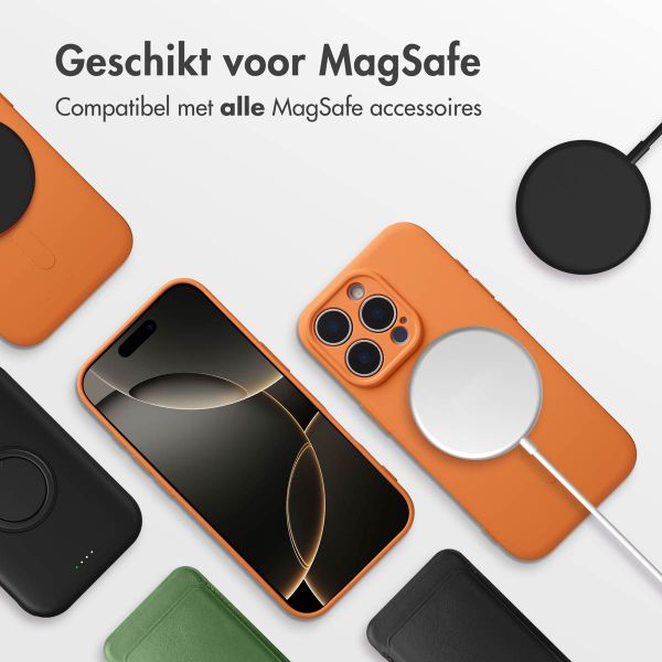 imoshion Color Backcover met MagSafe Apple iPhone 16 Pro Max - Neon Orange