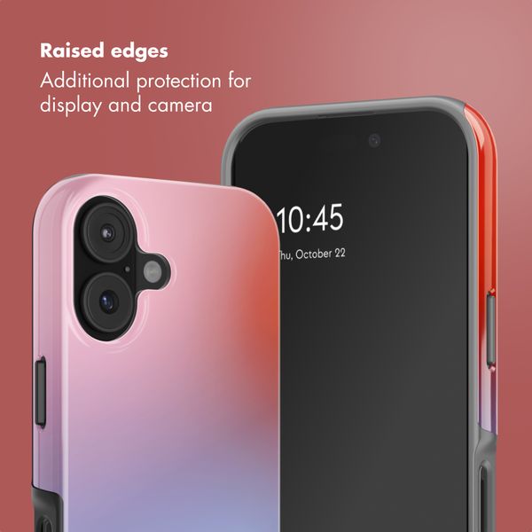 Selencia Vivid Back Cover with MagSafe Apple iPhone 17 - Gradient Soft Blush